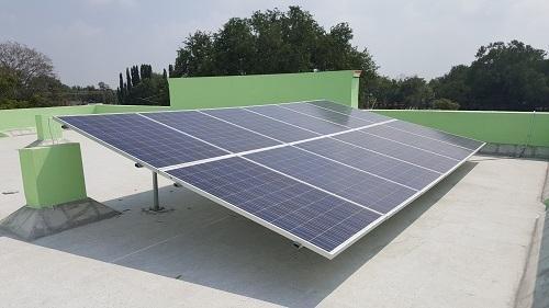 solar system installation 